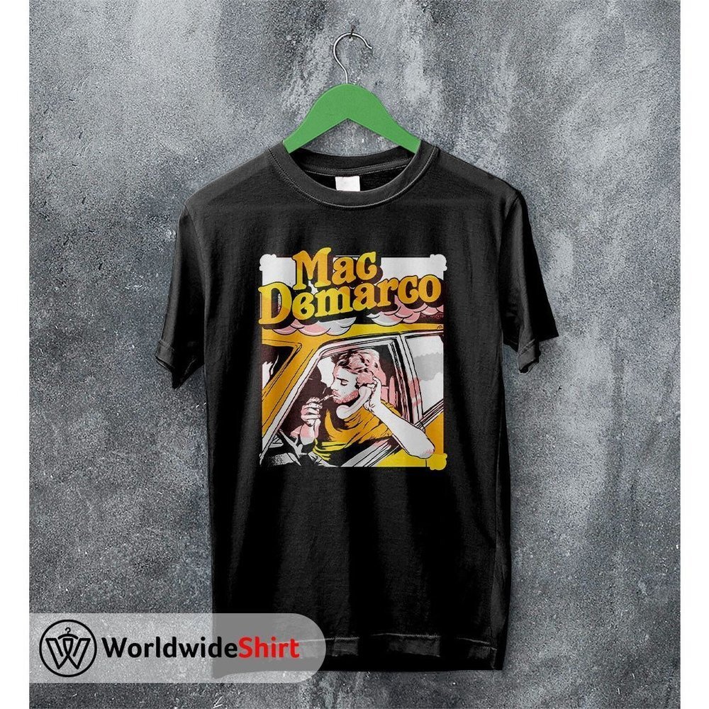 Mac DeMarco Graphic Poster Indie Rock Music Graphic Fan Art Album T-Shirt